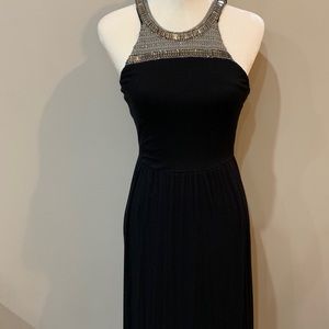 Beautiful Beaded Choker Dress LBD